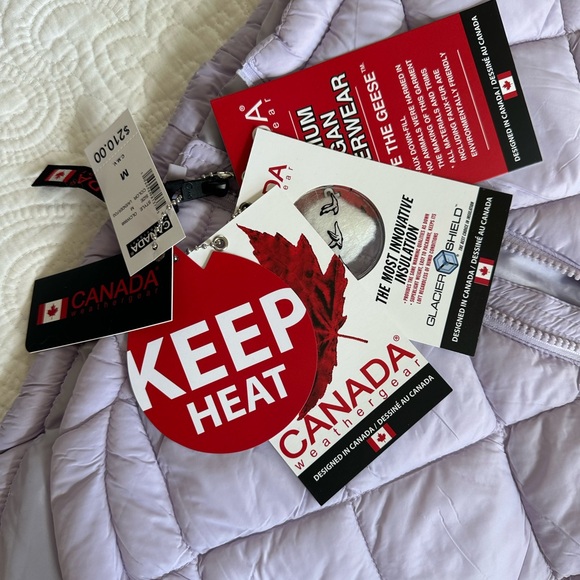 Canada WeatherGear. super light puffer jacket. Size M. - Picture 12 of 16